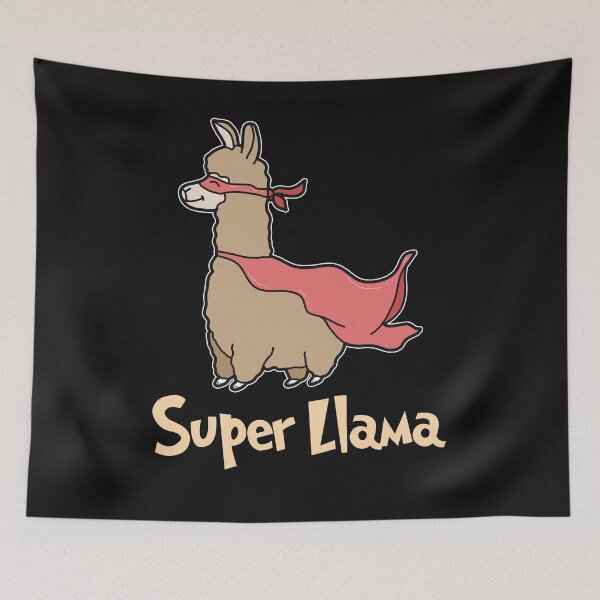 Item preview, Super Lama super hero alpaca designed and sold by Imutobi.