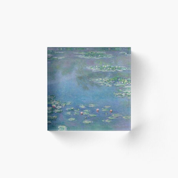 Claude Monet - Water Lilies 1906 Acrylic Block