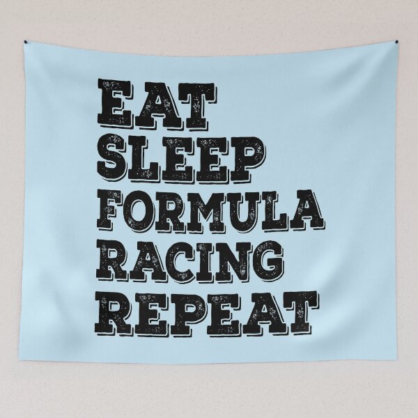 Item preview, Eat Sleep Formula Racing Repeat  designed and sold by meedTee.
