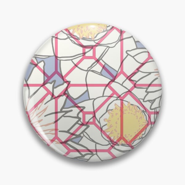 Item preview, Floral Geometry Print designed and sold by diankamal.