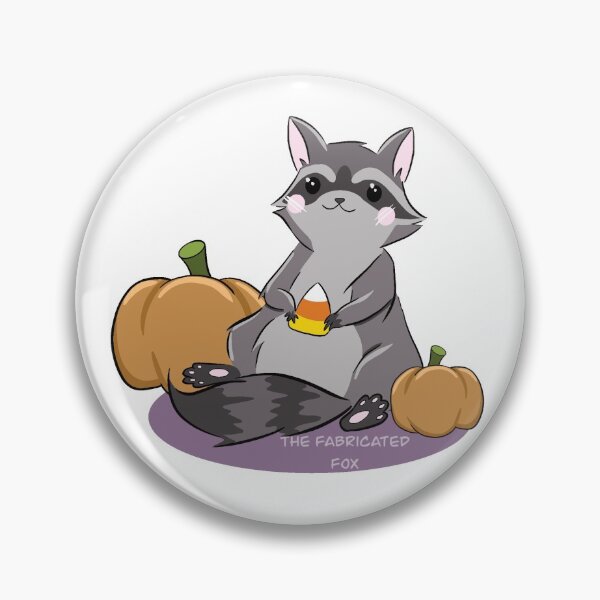 Item preview, Halloween Raccoon designed and sold by FabricatedFox.