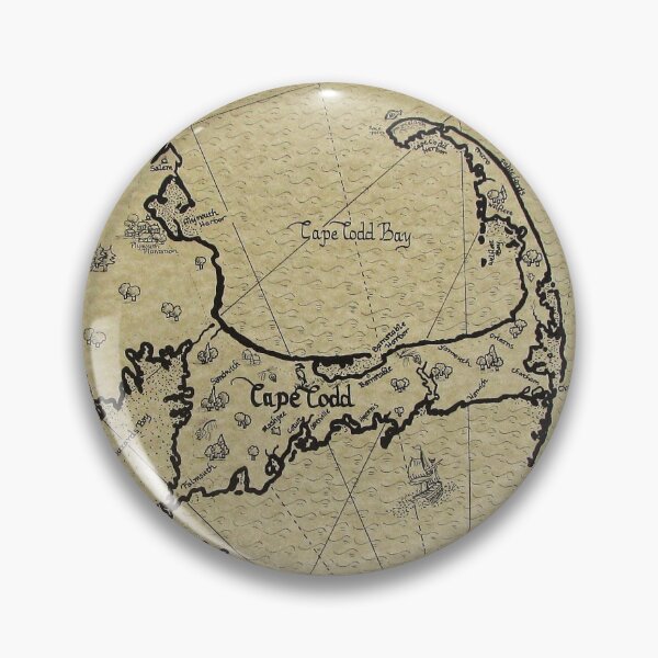 Item preview, Old Cape Cod Map designed and sold by Breten Bryden.