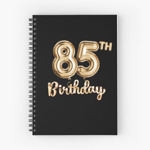 Item preview, 85th Birthday Gifts - Party Balloons Gold designed and sold by betternotes.