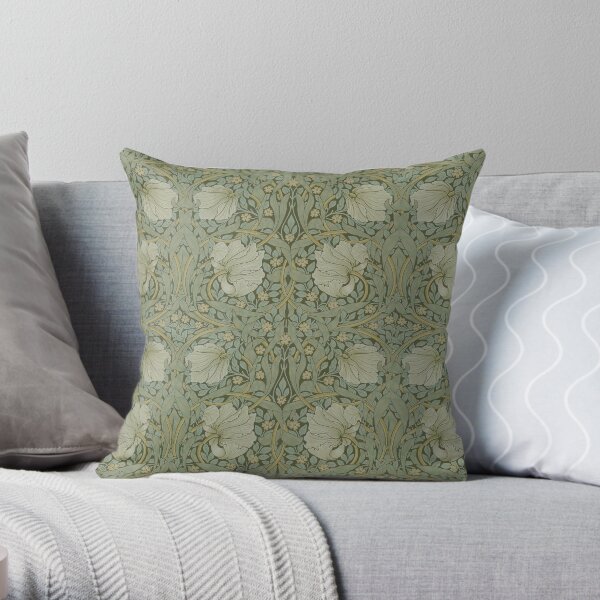 Pimpernel by William Morris, 1876 Throw Pillow