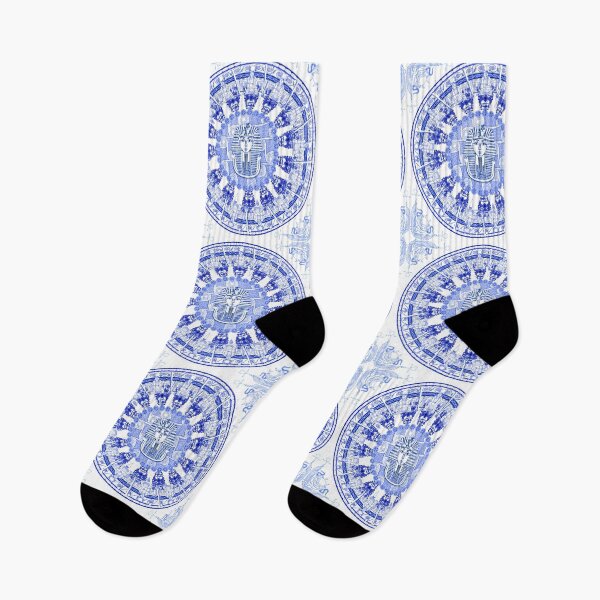 Item preview, Egyptian Blue and White King Tut (SPODE INSPIRED) designed and sold by Curtis Ryan Woodside Productions.
