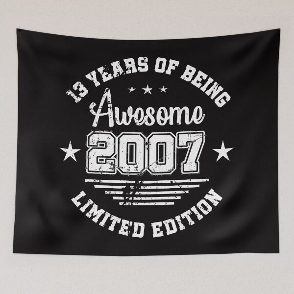 Item preview, 13 Years Of Being Awesome - limited edition 13th birthday gift idea t-shirt designed and sold by Majesticoo.