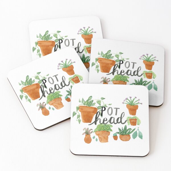 Item preview, Pot Head Watercolor designed and sold by emilyrussellart.