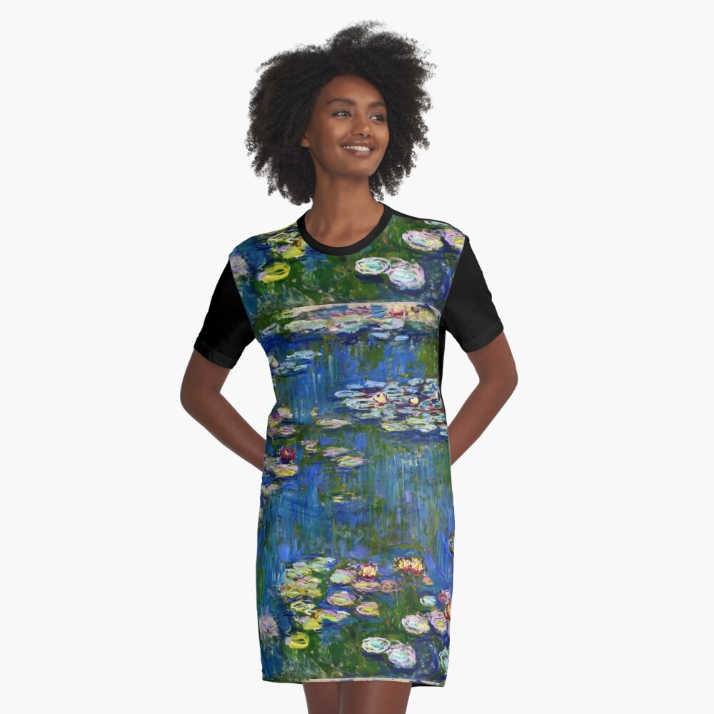 monet water lilies shirt