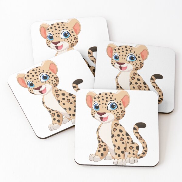 Item preview, Leopard kids cartoon design designed and sold by TshirtFuchs.
