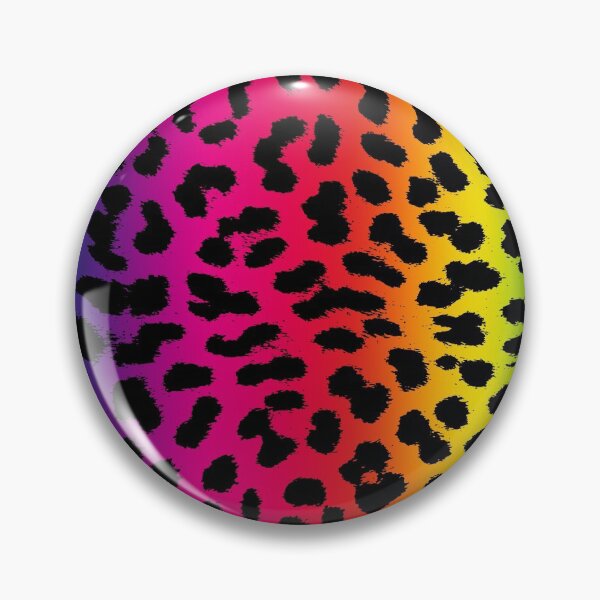 Item preview, Rainbow Animal Pattern Colorful Leopard Design Gift Cheetah designed and sold by MadandMean.