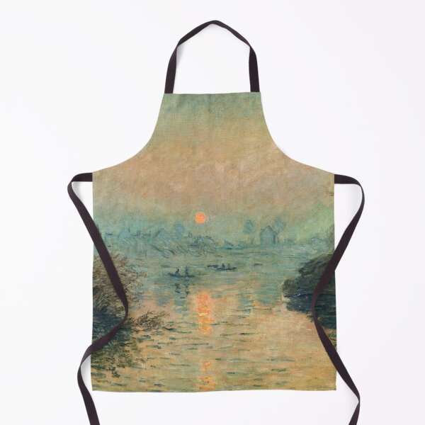 Item preview, Claude Monet - Sunset On The Seine At Lavacourt Winter Effect 1880 designed and sold by artcenter.