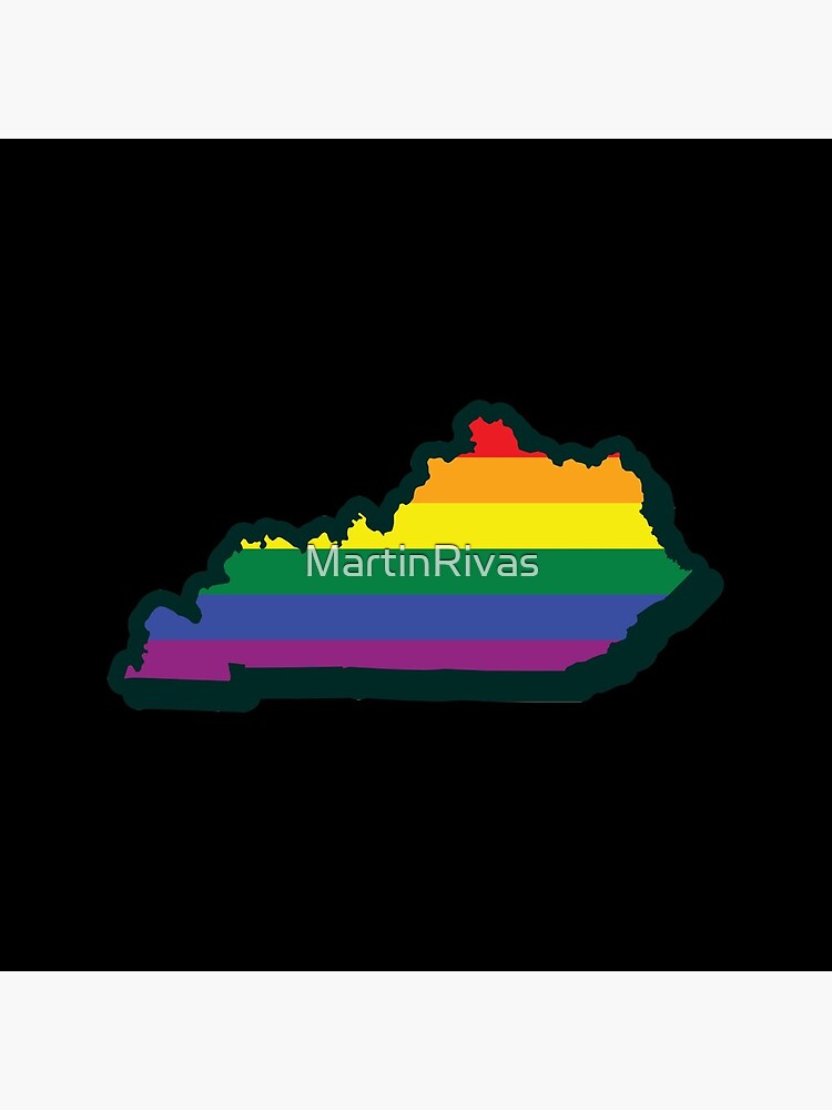 Thumbnail 5 of 5, Acrylic Block, Rainbow Kentucky designed and sold by MartinRivas.
