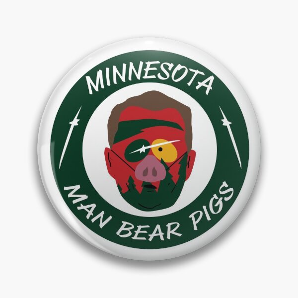 Item preview, Minnesota Man Bear Pig designed and sold by andrewlarson3d.