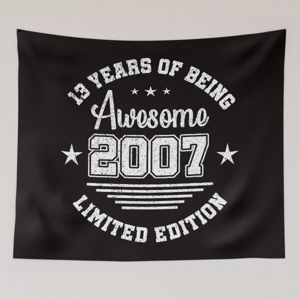 Item preview, 13 Years Of Being Awesome - limited edition 13th birthday gift idea t-shirt designed and sold by Majesticoo.