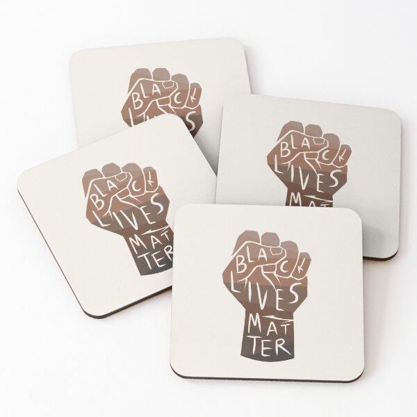 Item preview, black lives matter | black power fist (multiple shades of black/skintones) designed and sold by acatalepsys.