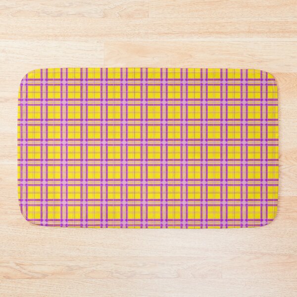 Item preview, Intersex Pride Flag Plaid Pattern designed and sold by Bumblefuzzies.