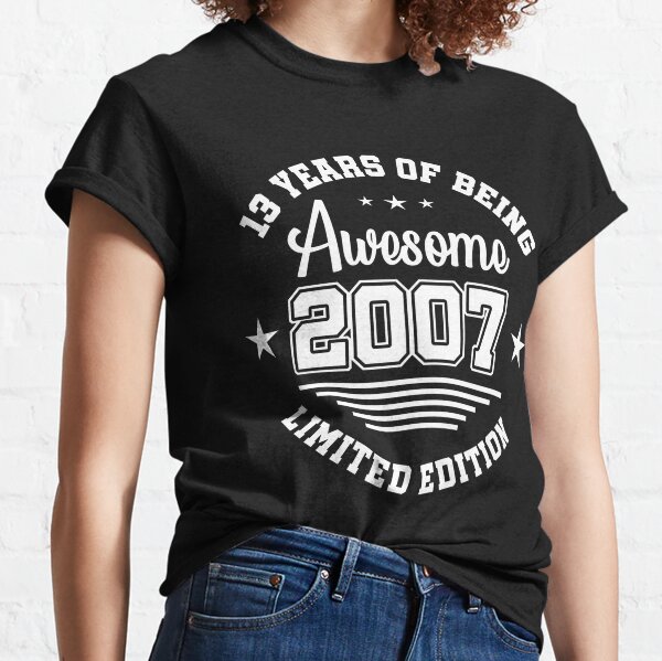 13 Years Of Being Awesome T-Shirts for Sale