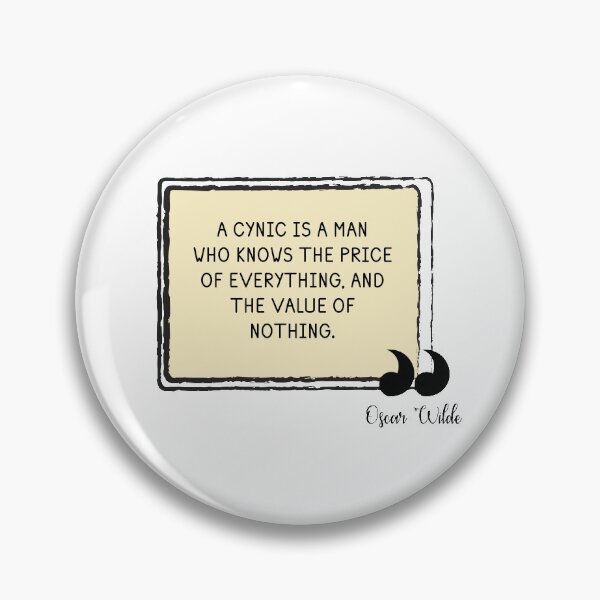 Item preview, Oscar Wilde Quote designed and sold by YouShouldChill.