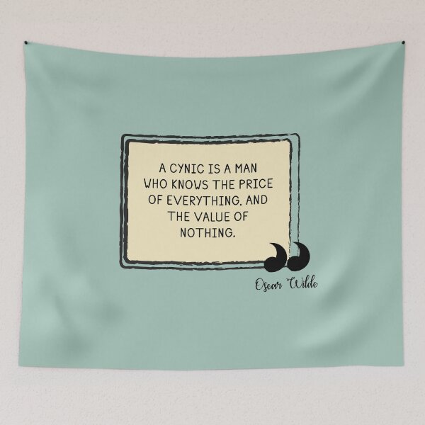 Item preview, Oscar Wilde Quote designed and sold by YouShouldChill.