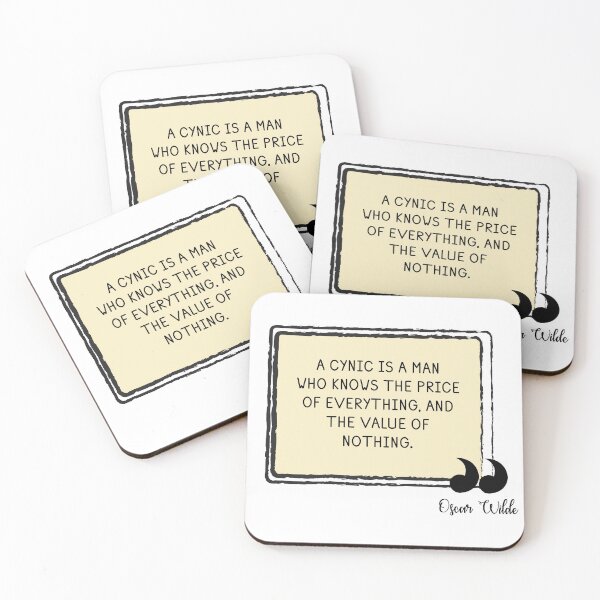 Item preview, Oscar Wilde Quote designed and sold by YouShouldChill.