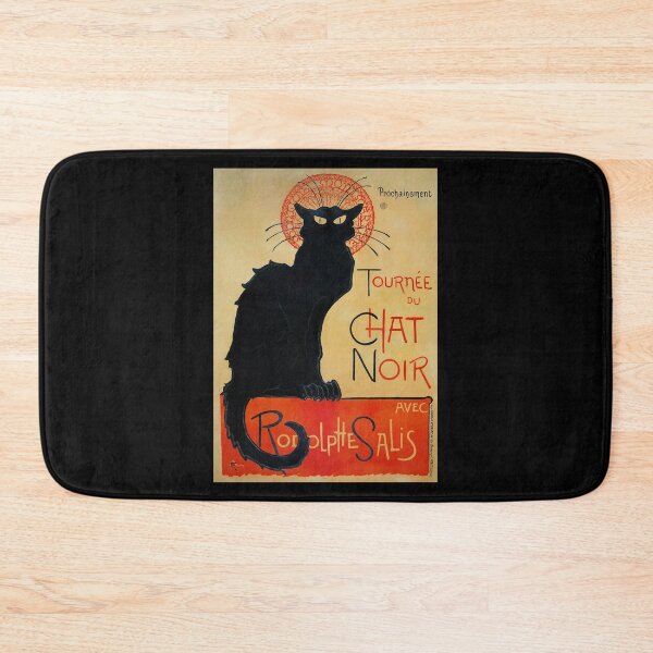 Item preview, Tournee du Chat Noir by Théophile Steinlen Vintage French Advertising Poster designed and sold by Designs by Kool Kat.