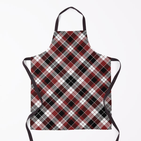 Item preview, White, Red & Black Cross Tartan Plaid Twill Pattern designed and sold by 89BLACK.