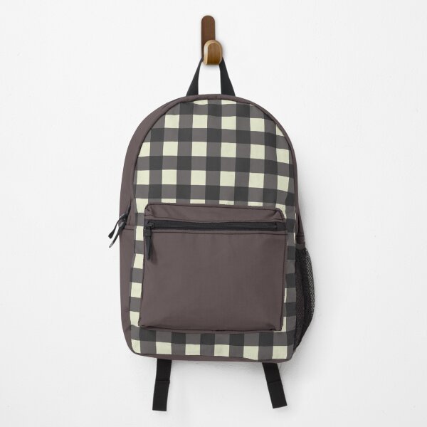 Item preview, black plaid designed and sold by ZiphGames.