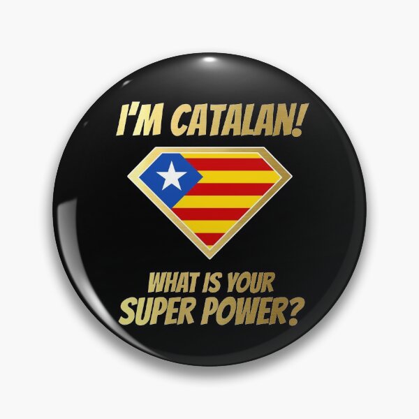 Item preview, I'm CATALAN what's your superpower? Golden designed and sold by cofera.