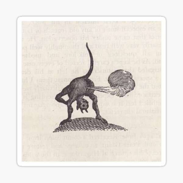 Item preview, Farting Demon  designed and sold by Donkey's Salad.