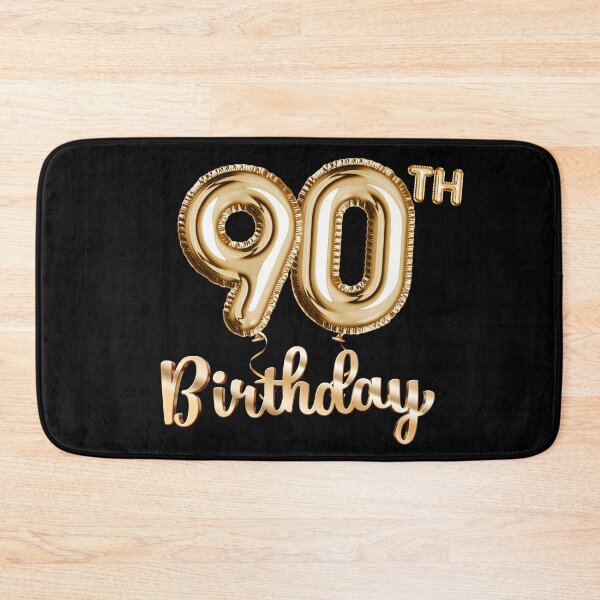 Item preview, 90th Birthday Gifts - Party Balloons Gold designed and sold by betternotes.