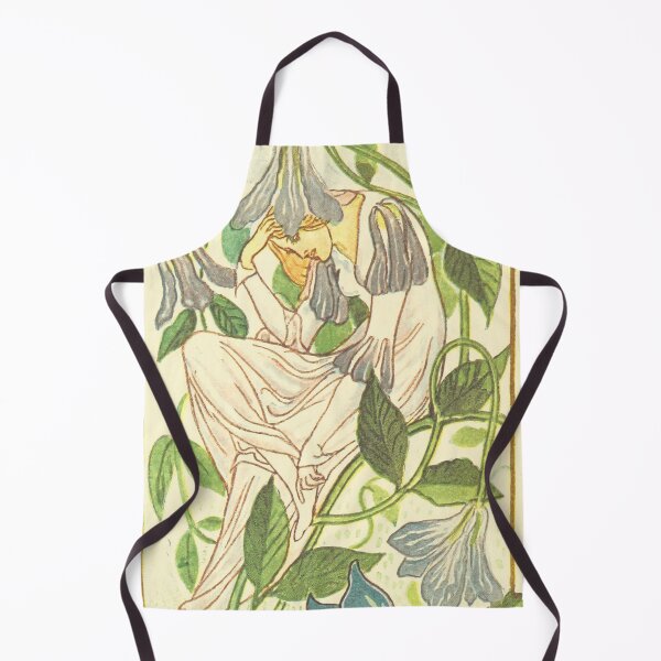 Item preview, Mournful lady of the fairy glen illustration designed and sold by Vintage Designs +.