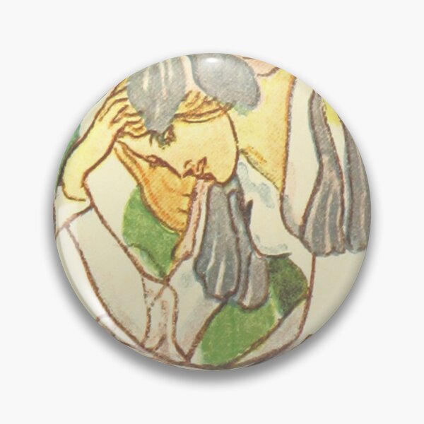 Item preview, Mournful lady of the fairy glen illustration designed and sold by Vintage Designs +.