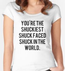 kihong lee once said the thing Women's Fitted Scoop T-Shirt