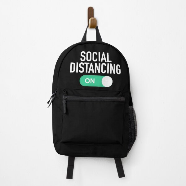 Item preview, Social Distancing ON ,Distancing before it was cool, Social Distancing OFF ,funny T-Shirt designed and sold by SLV7R.
