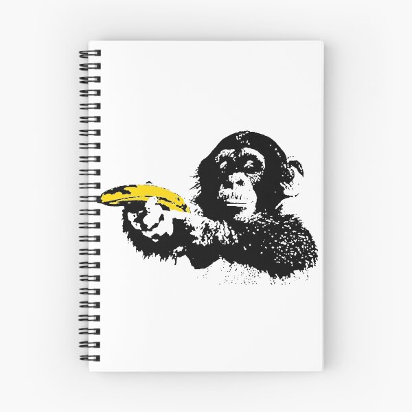 Item preview, Banksy banana ape designed and sold by simasgs.