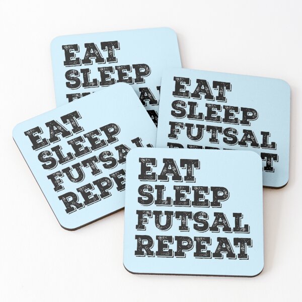 Item preview, Eat Sleep Futsal Repeat  designed and sold by meedTee.