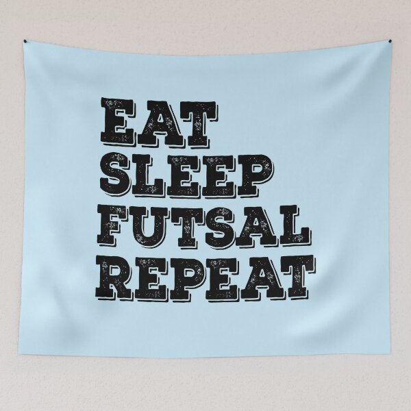 Item preview, Eat Sleep Futsal Repeat  designed and sold by meedTee.