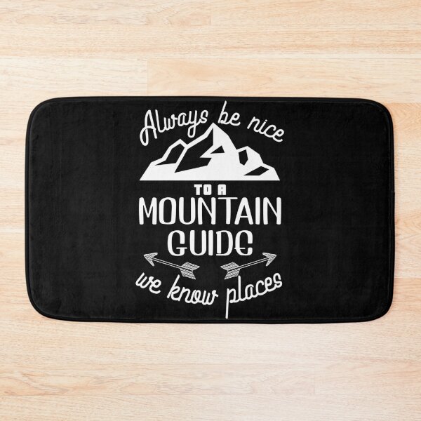 Item preview, cool mountain guide quote designed and sold by pirminio.