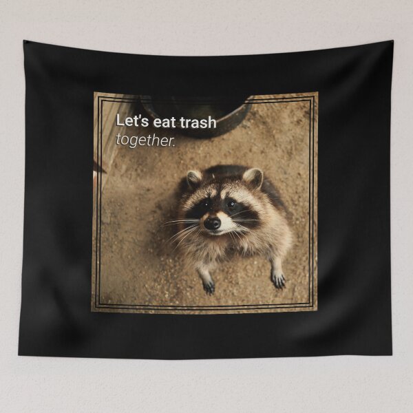 Item preview, Let's eat trash designed and sold by Schmuddelshirt.