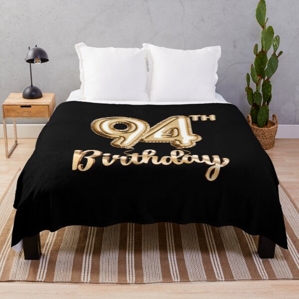Artikelvorschau, Geschenke zum 94. Geburtstag - Partyballons Gold entworfen und verkauft von betternotes.