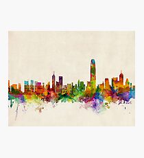 Hong Kong Skyline Photographic Print