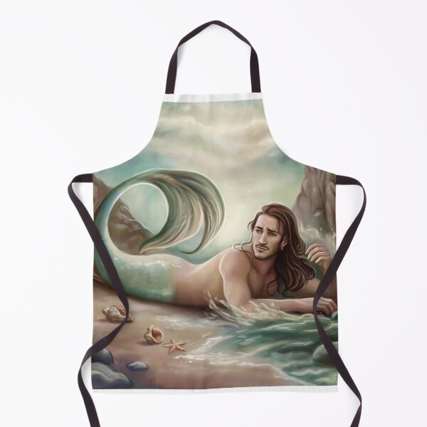 Item preview, Merman on the Shore designed and sold by dim-draws.