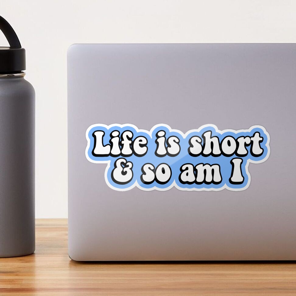 Life is short. Add the stickers! : r/kindle