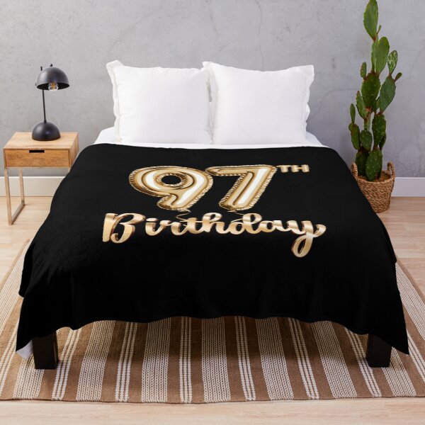 Item preview, 97th Birthday Gifts - Party Balloons Gold designed and sold by betternotes.