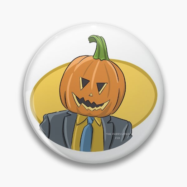 Item preview, Pumpkin K. Schrute designed and sold by FabricatedFox.