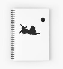 Cuaderno de espiral Border Collie Disc Flight