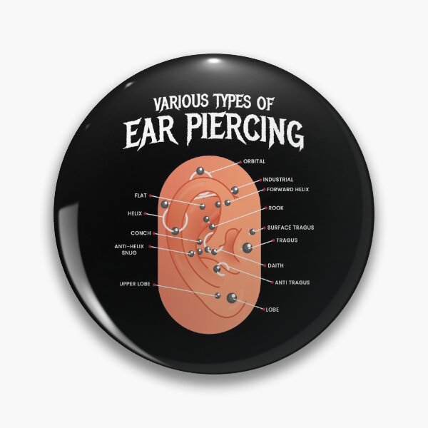 Item preview, Various Types Of Ear Piercing Earring designed and sold by MooonTees.