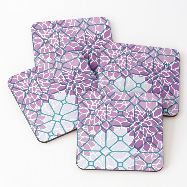 Item preview, Floral and Geometry Print designed and sold by diankamal.