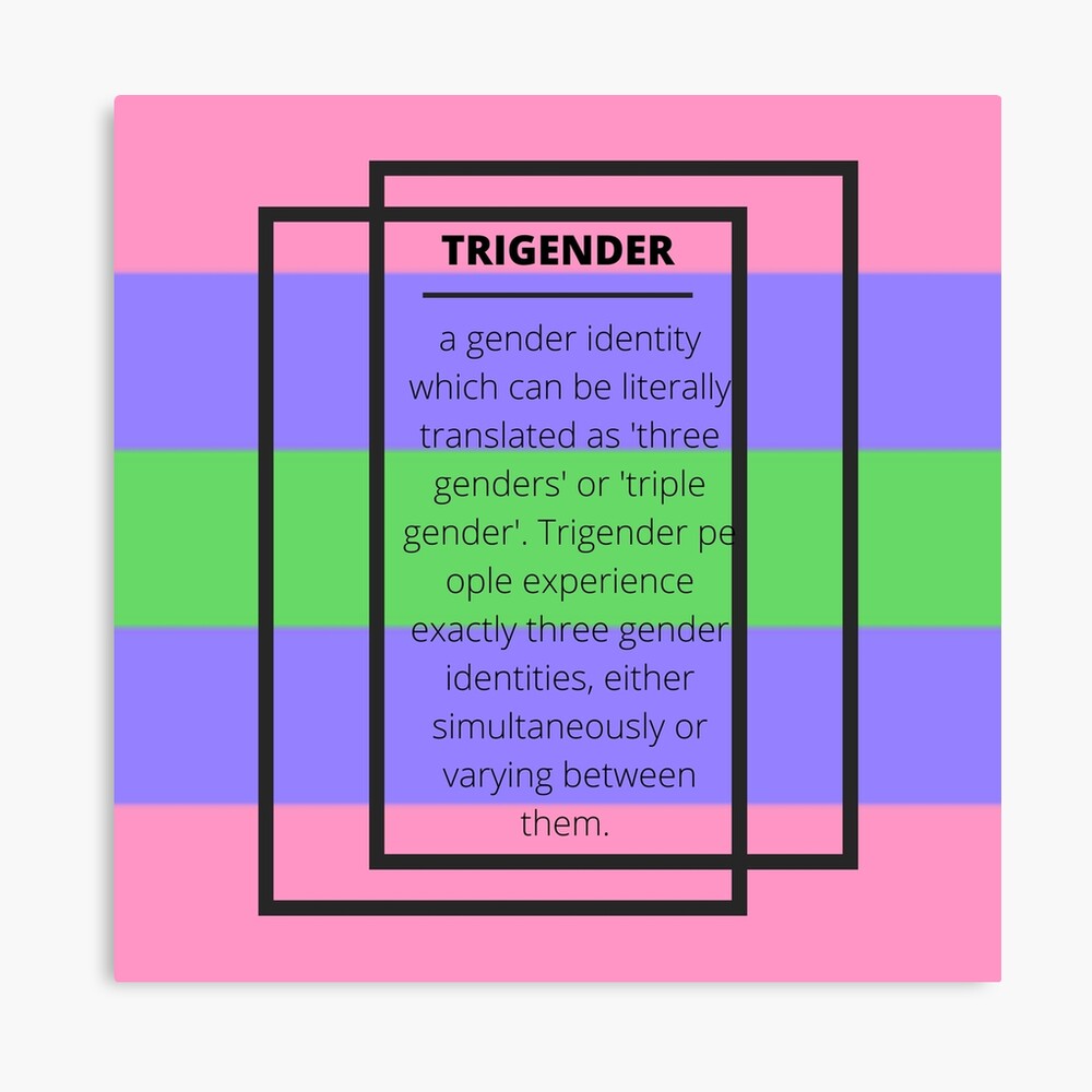 LQBTQIA+ definition graphic - TRIGENDER