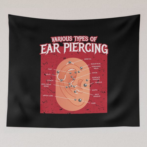 Item preview, Various Types Of Ear Piercing Earring designed and sold by MooonTees.